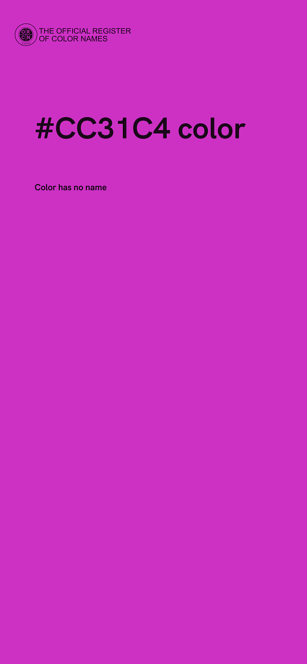 #CC31C4 color image