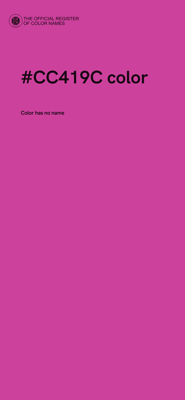 #CC419C color image