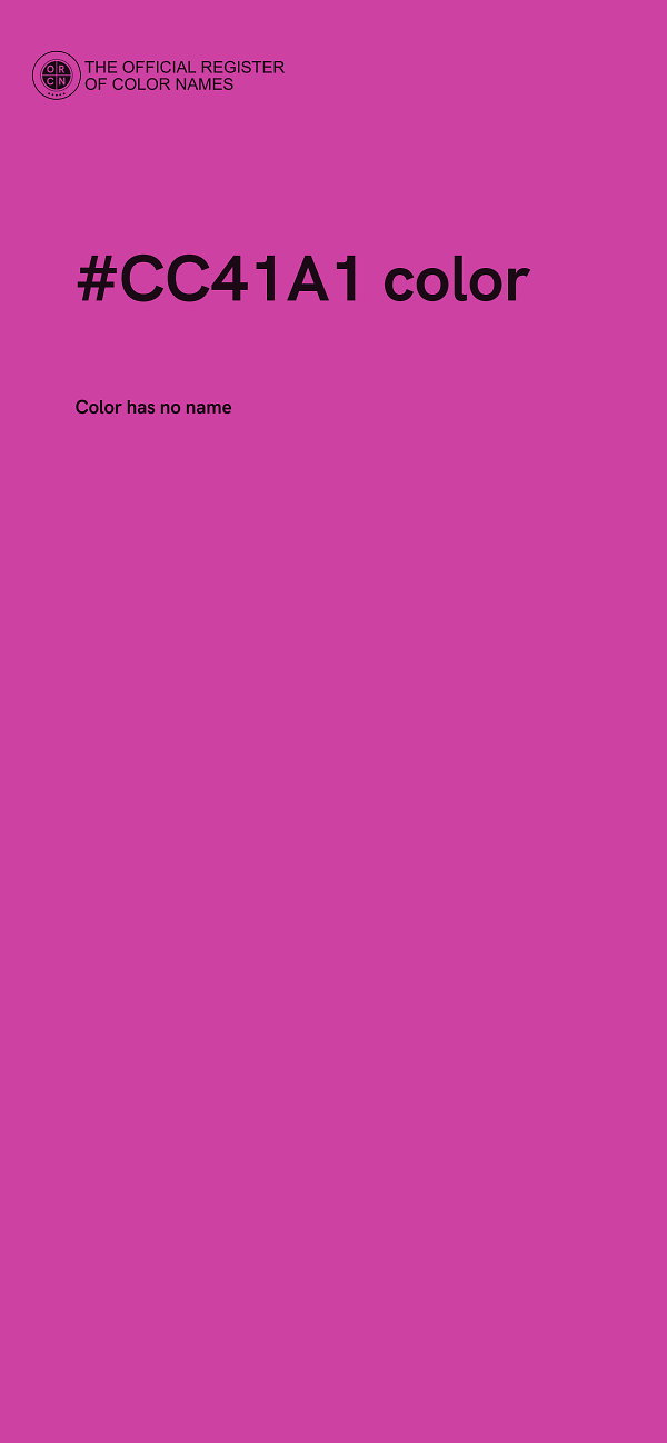 #CC41A1 color image