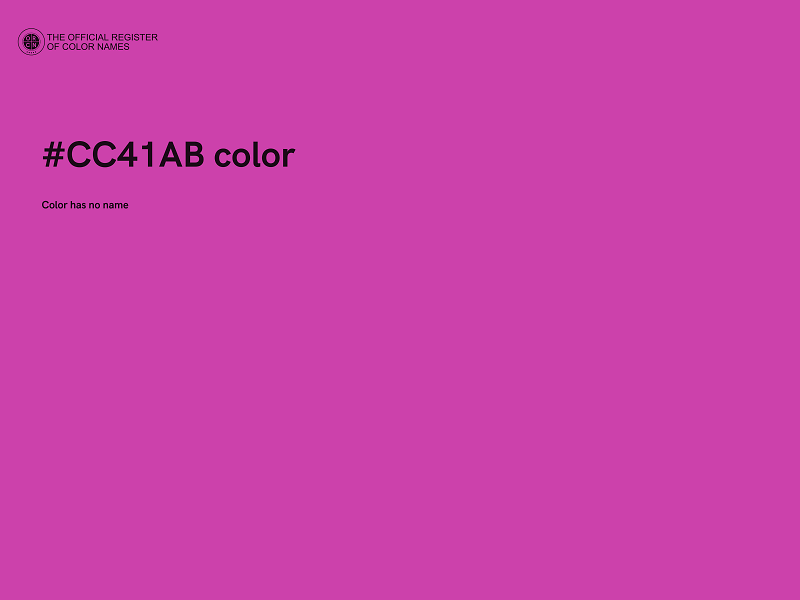 #CC41AB color image