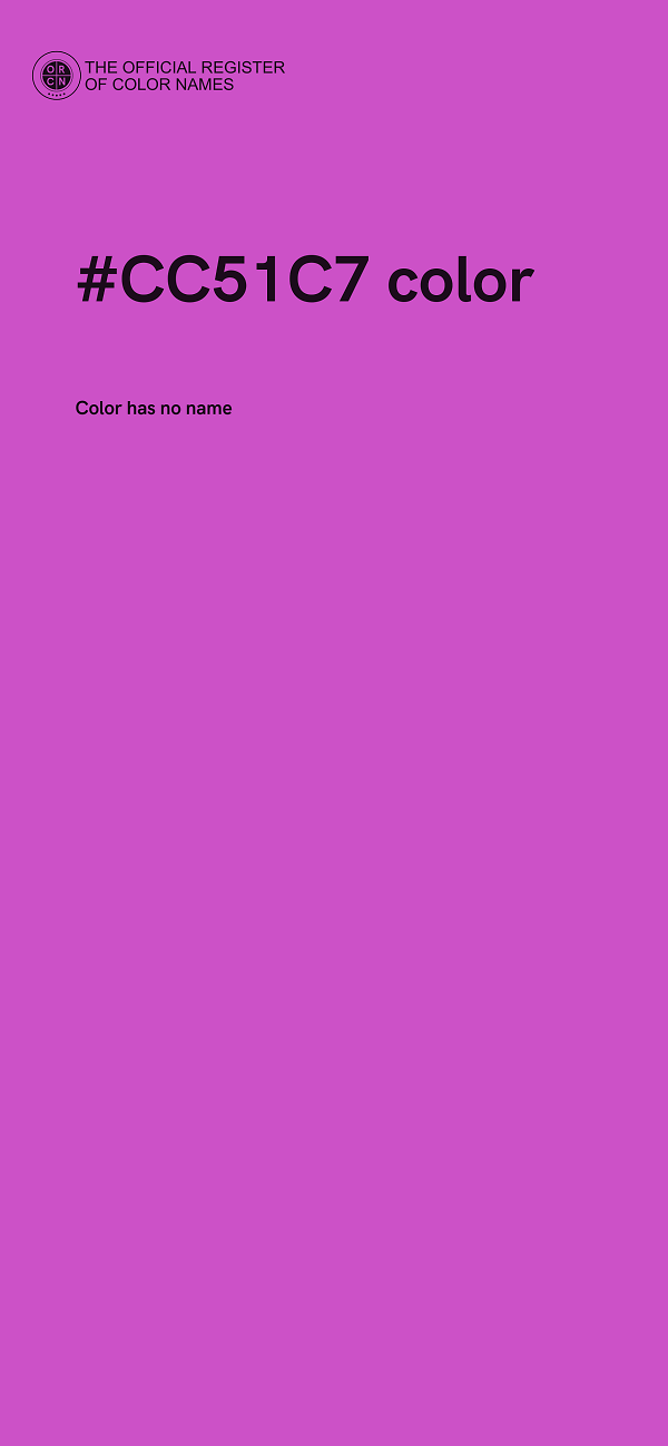#CC51C7 color image