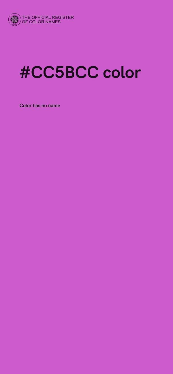 #CC5BCC color image