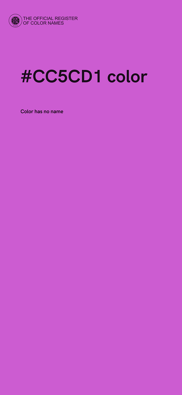 #CC5CD1 color image