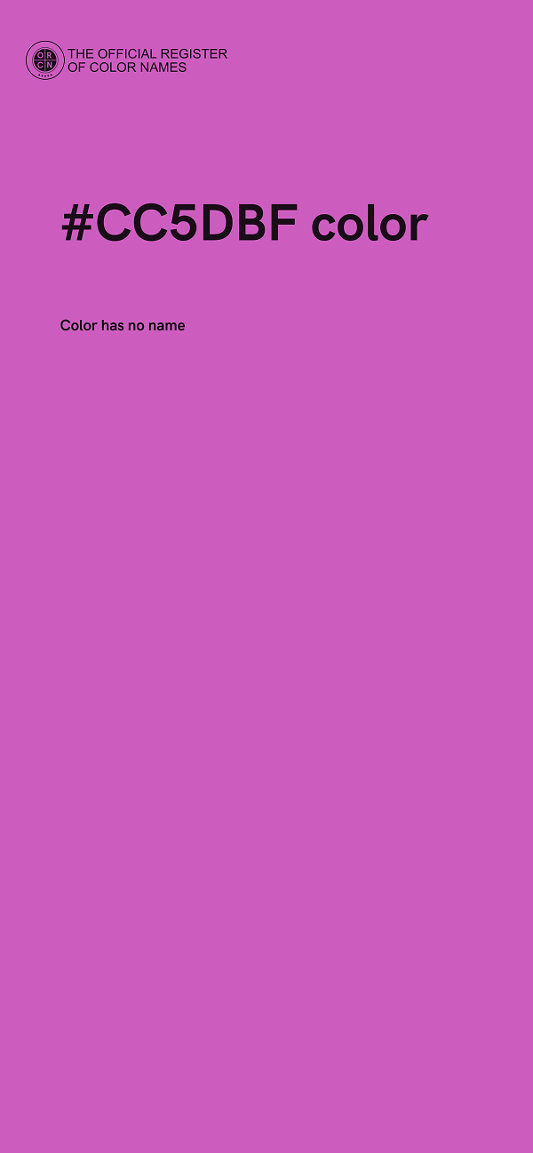 #CC5DBF color image