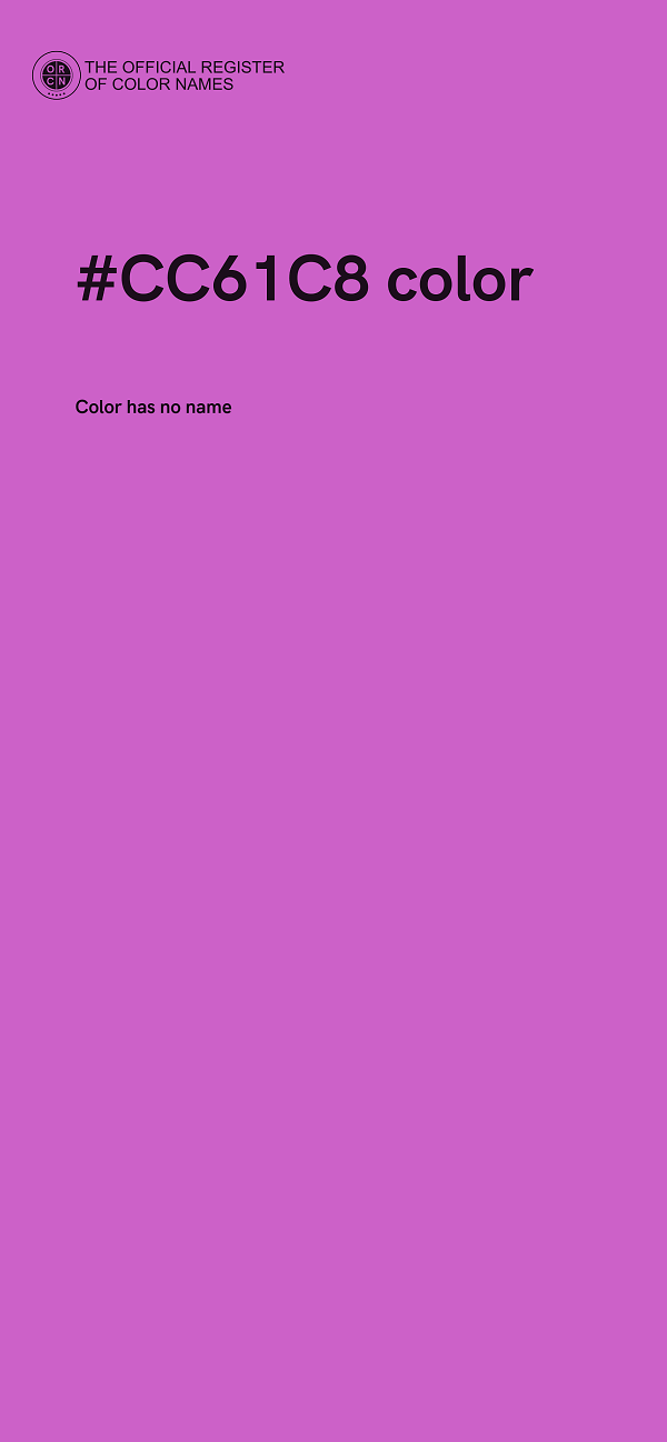 #CC61C8 color image