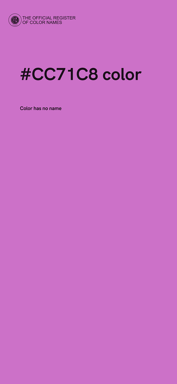 #CC71C8 color image