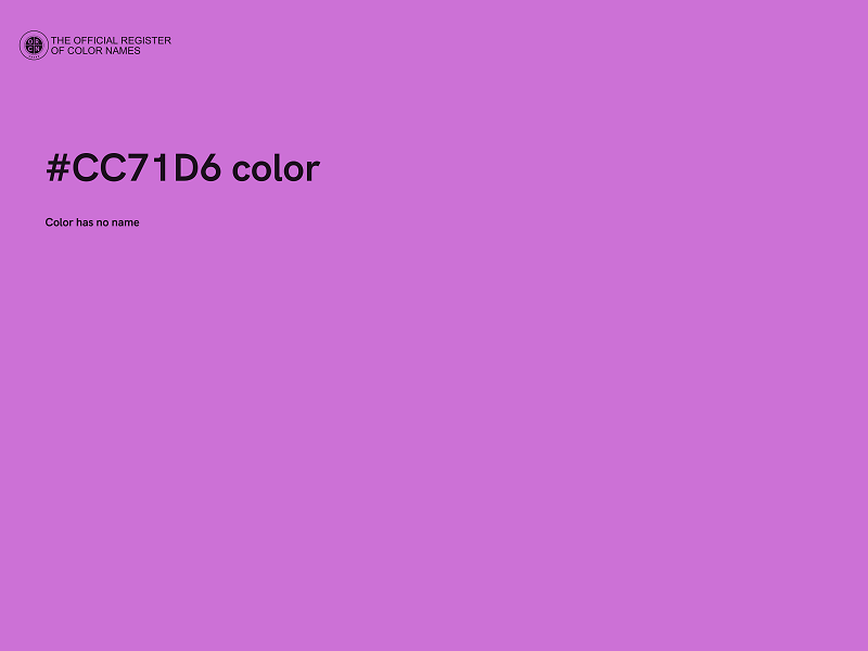 #CC71D6 color image