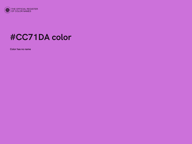#CC71DA color image