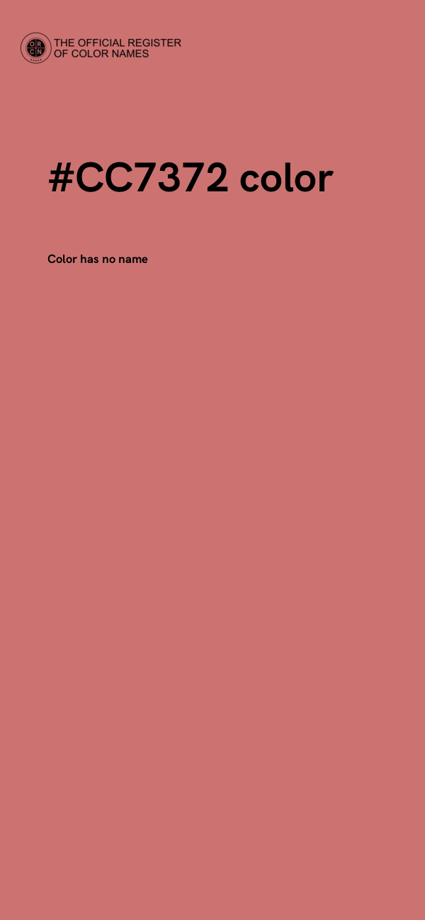 #CC7372 color image