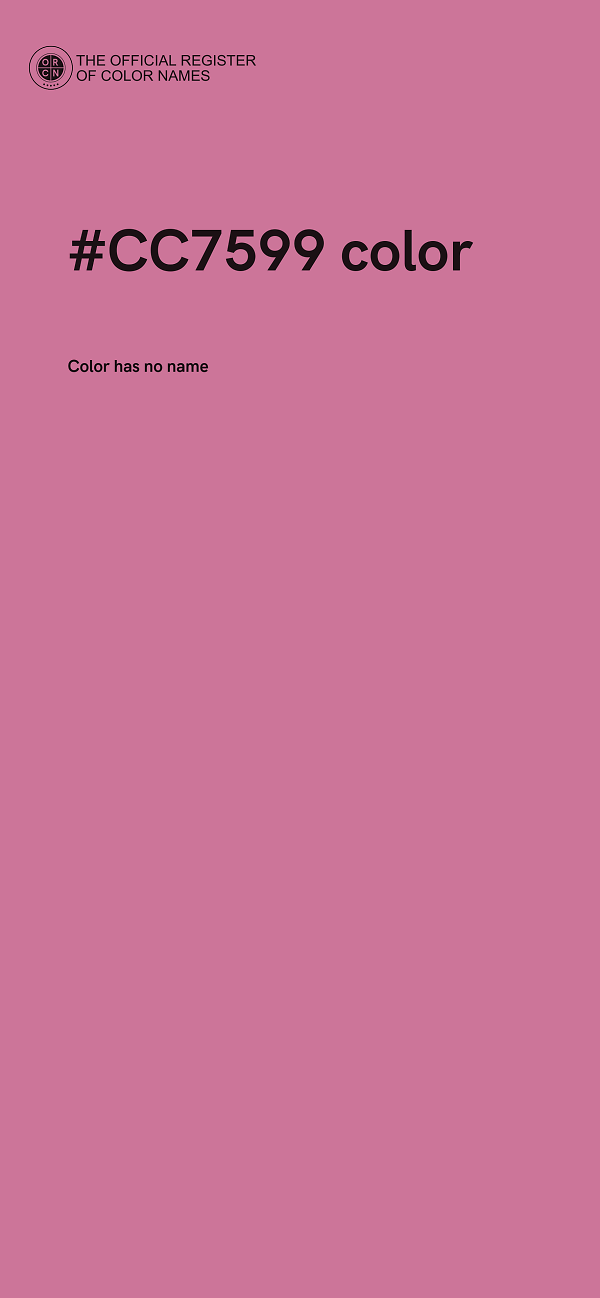 #CC7599 color image