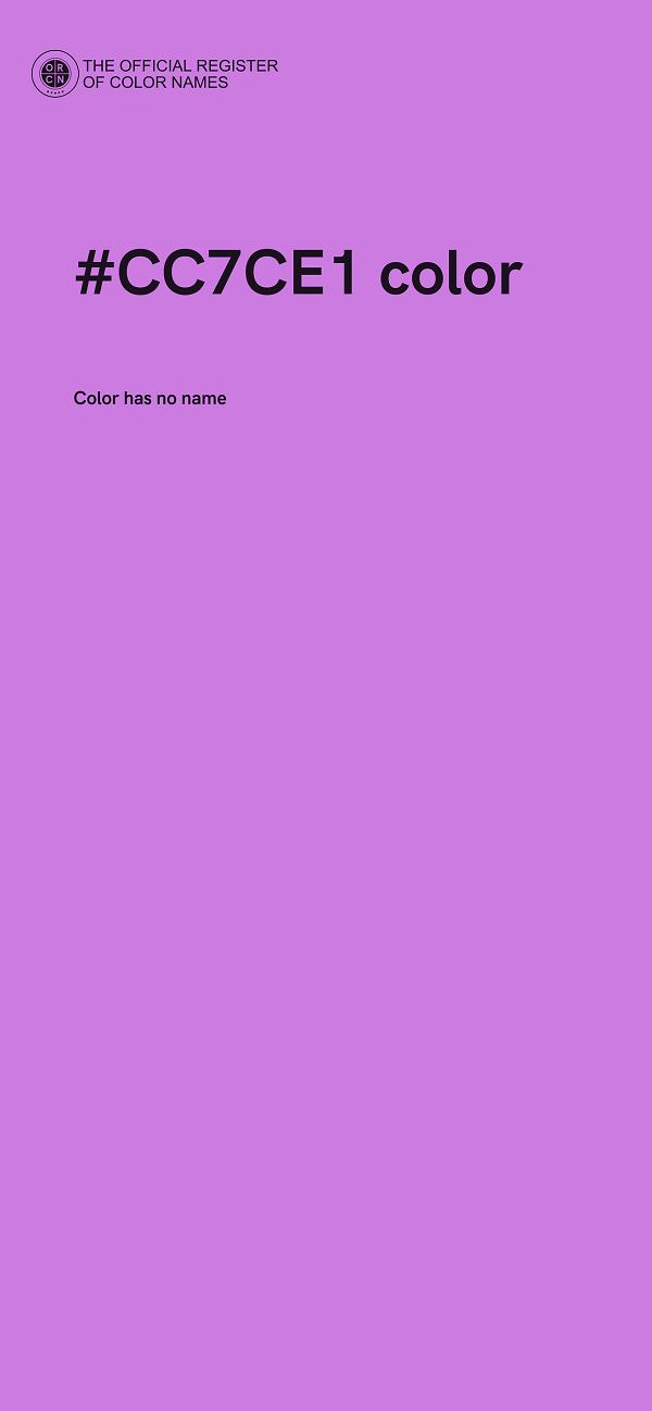 #CC7CE1 color image
