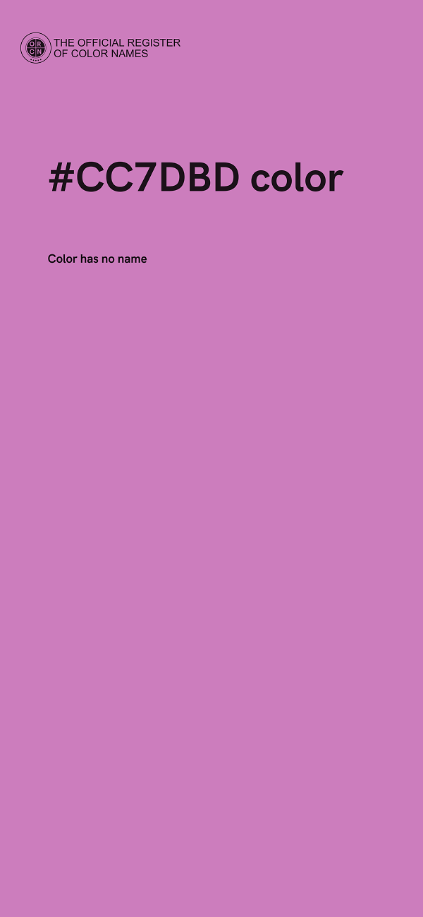 #CC7DBD color image