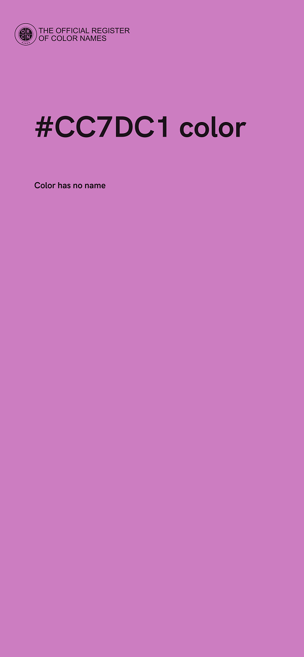 #CC7DC1 color image
