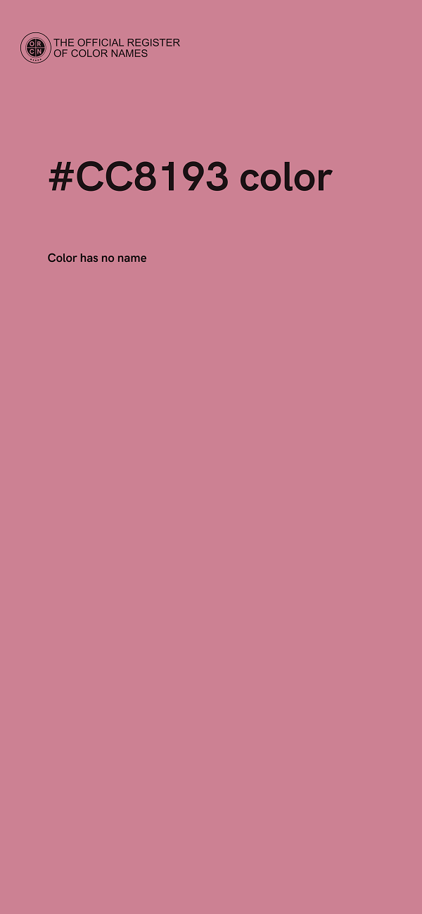 #CC8193 color image
