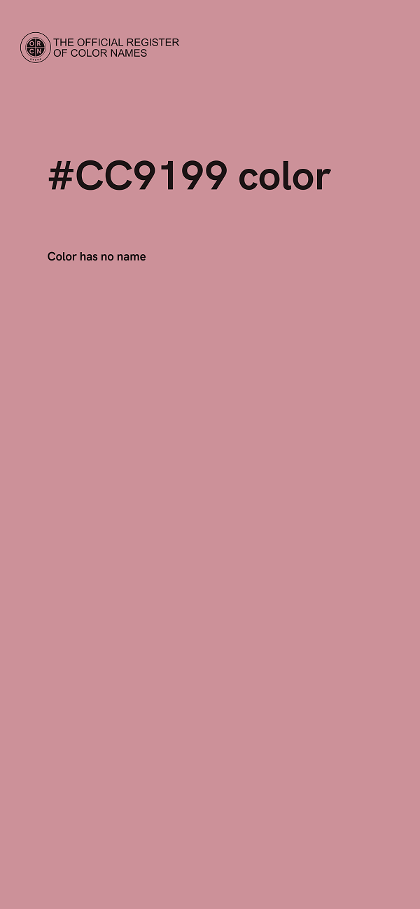 #CC9199 color image