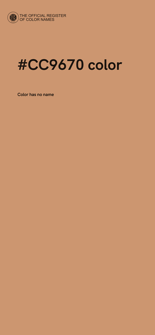 #CC9670 color image