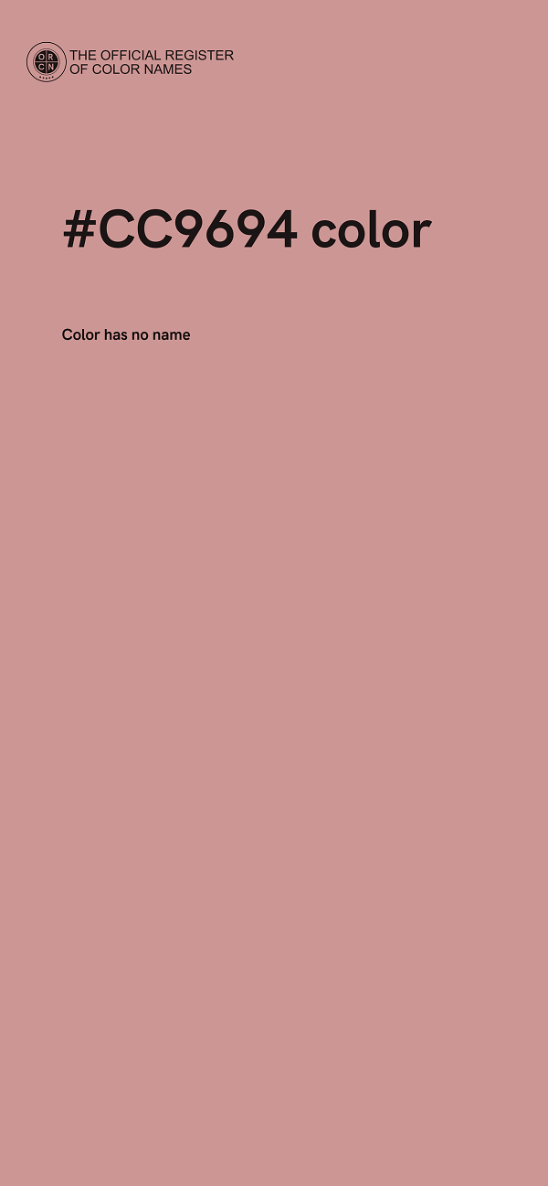 #CC9694 color image
