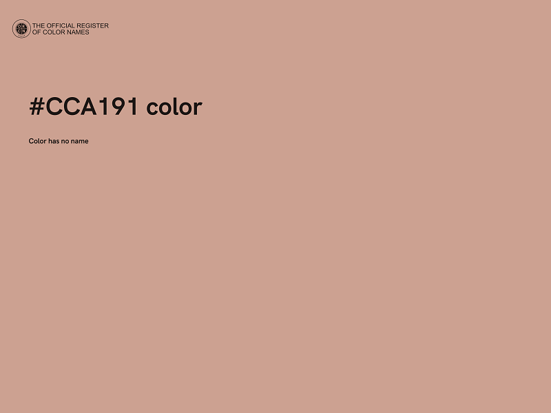 #CCA191 color image