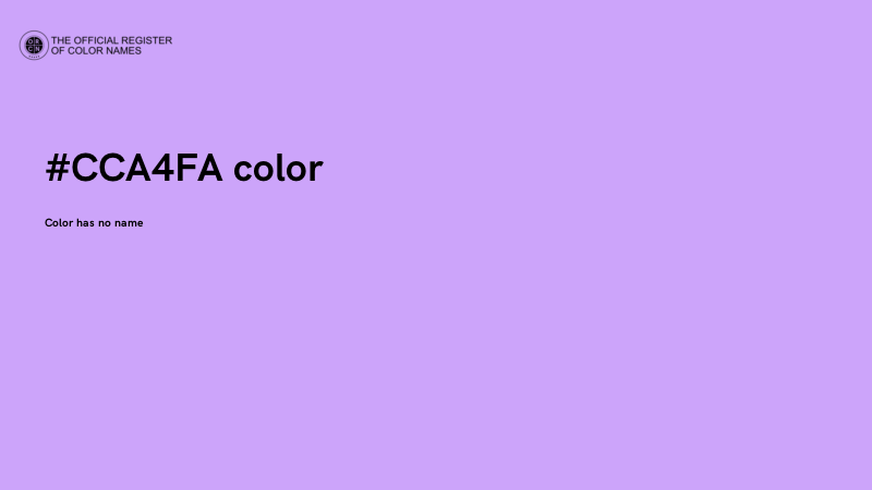 #CCA4FA color image