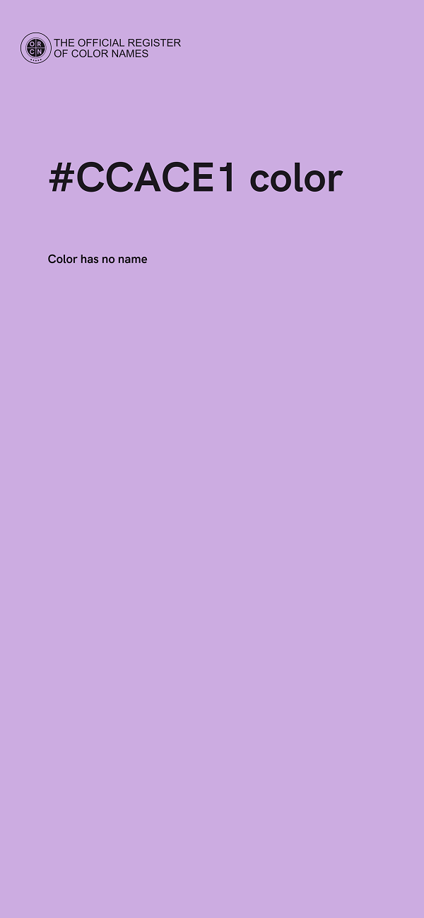#CCACE1 color image