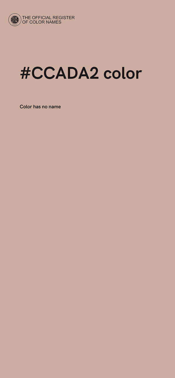 #CCADA2 color image