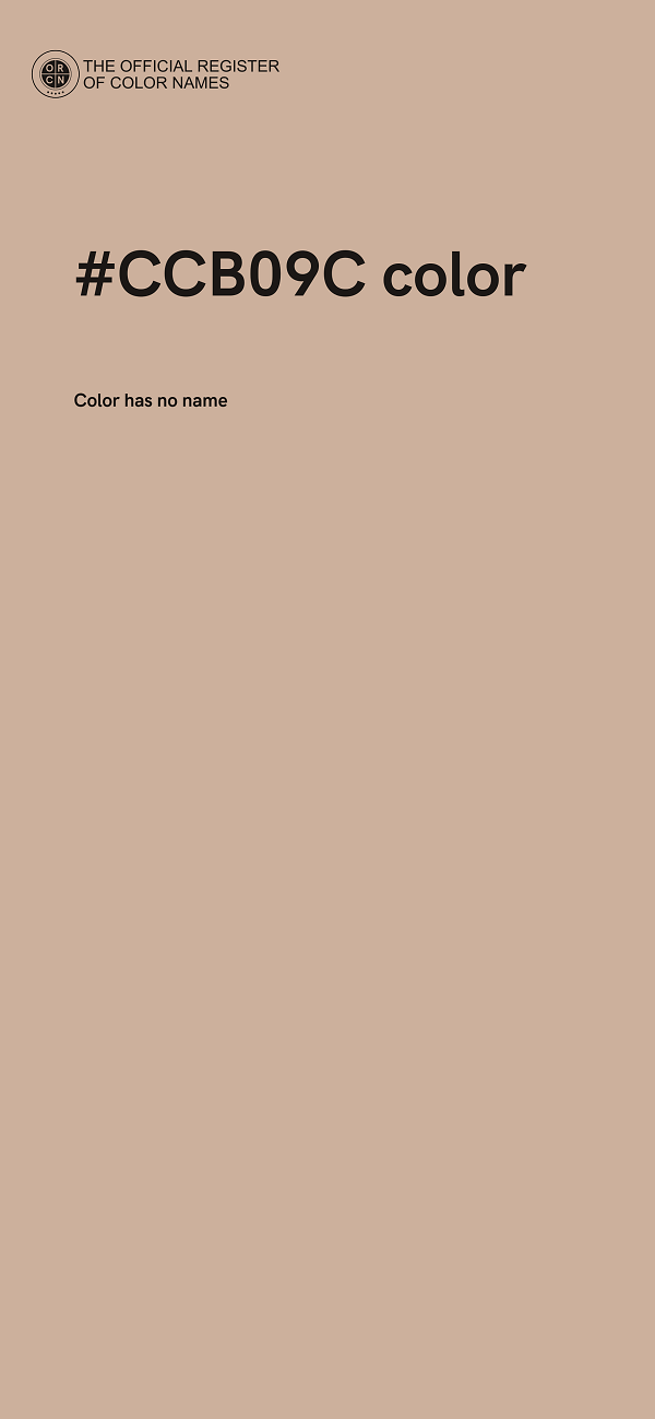 #CCB09C color image