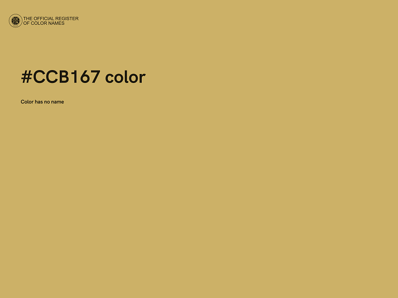 #CCB167 color image