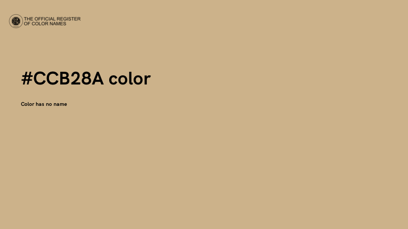 #CCB28A color image