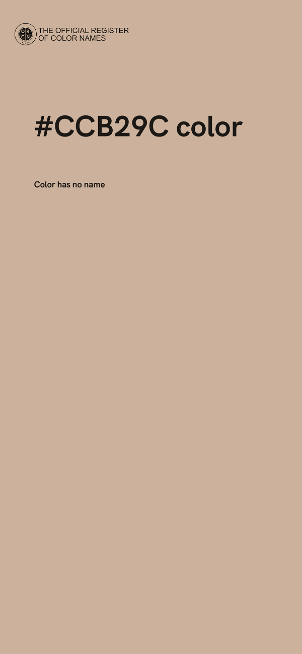 #CCB29C color image