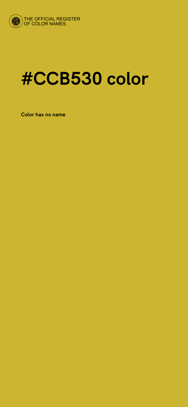 #CCB530 color image