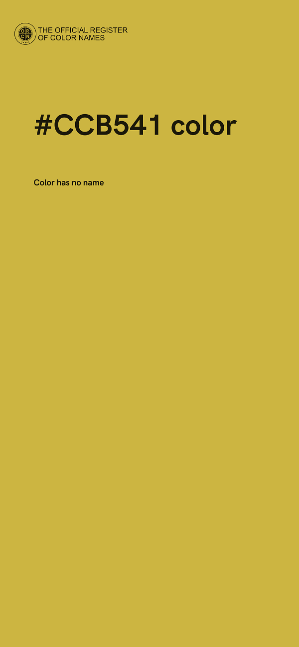 #CCB541 color image