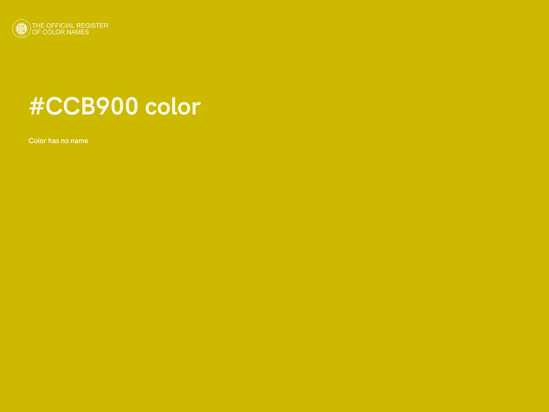 #CCB900 color image