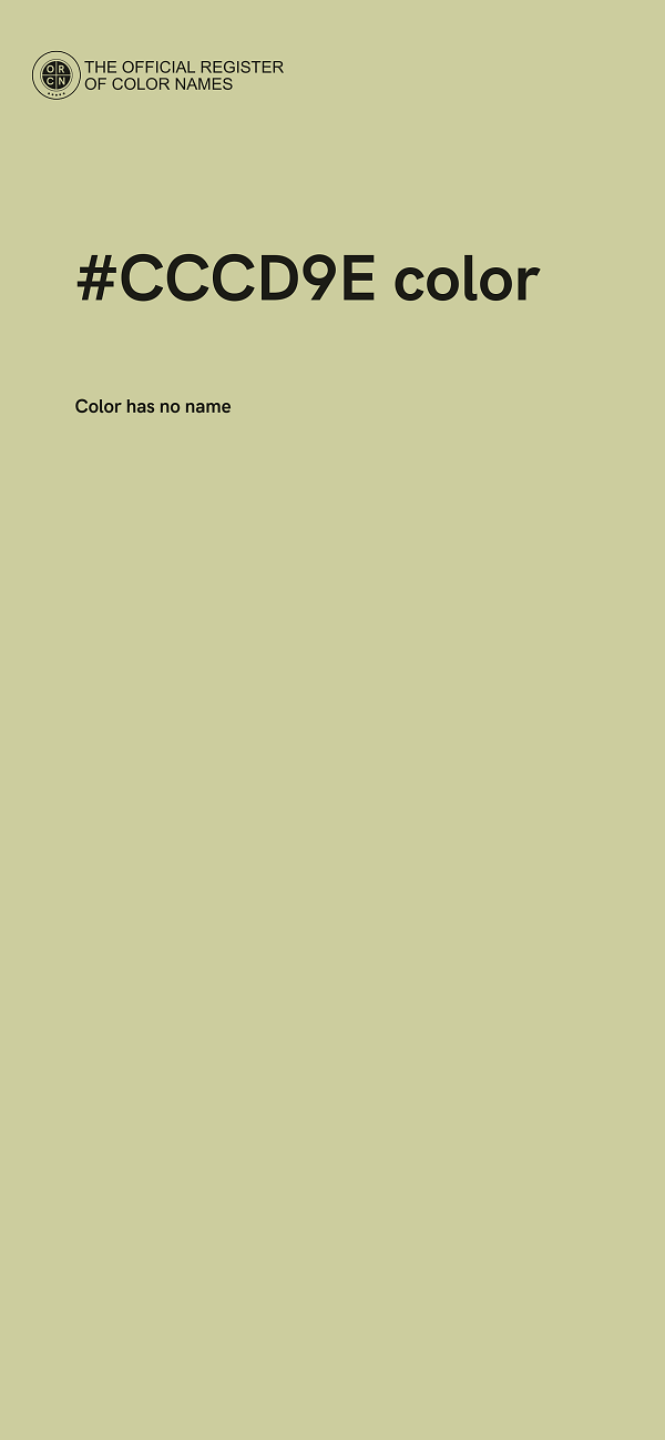#CCCD9E color image