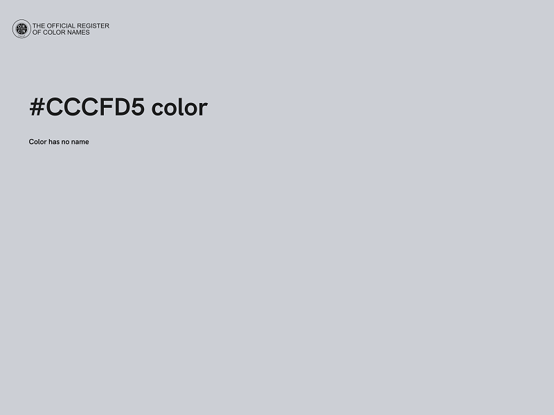 #CCCFD5 color image