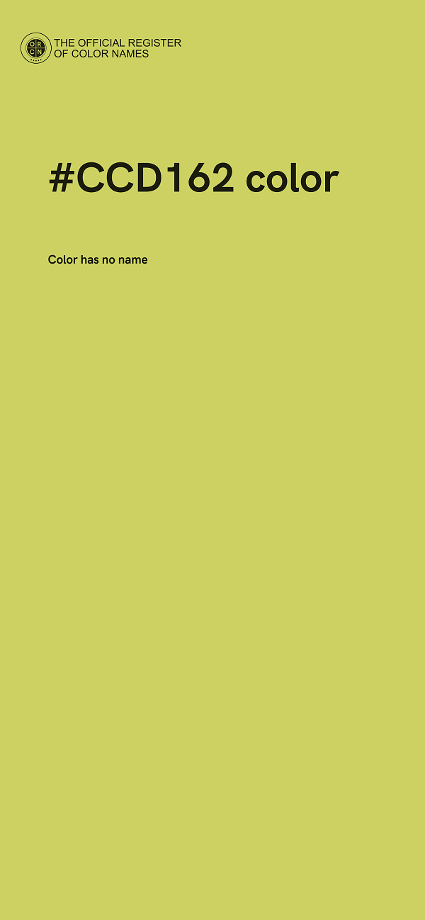 #CCD162 color image