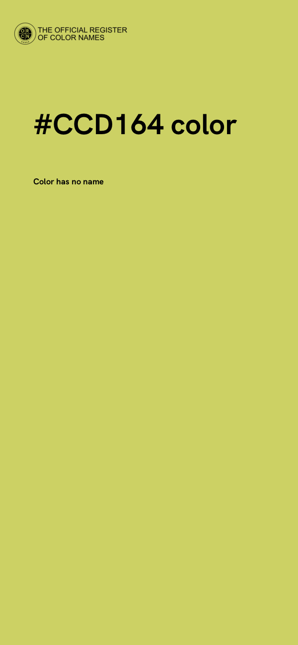 #CCD164 color image