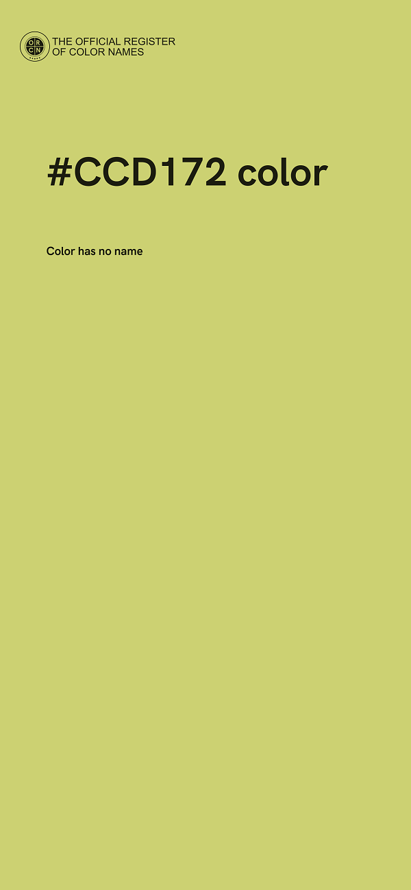 #CCD172 color image