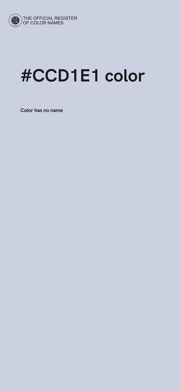 #CCD1E1 color image