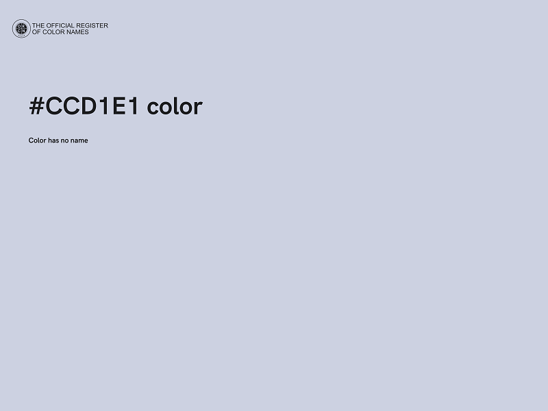 #CCD1E1 color image