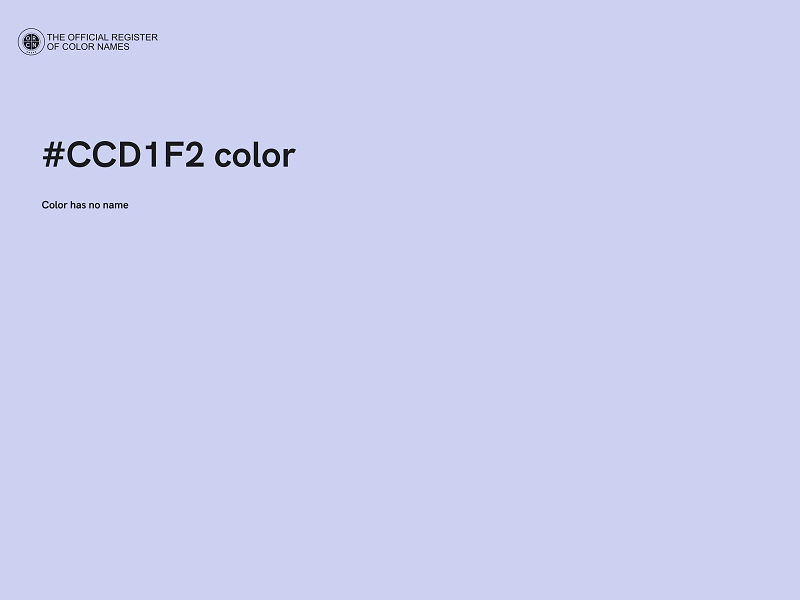 #CCD1F2 color image