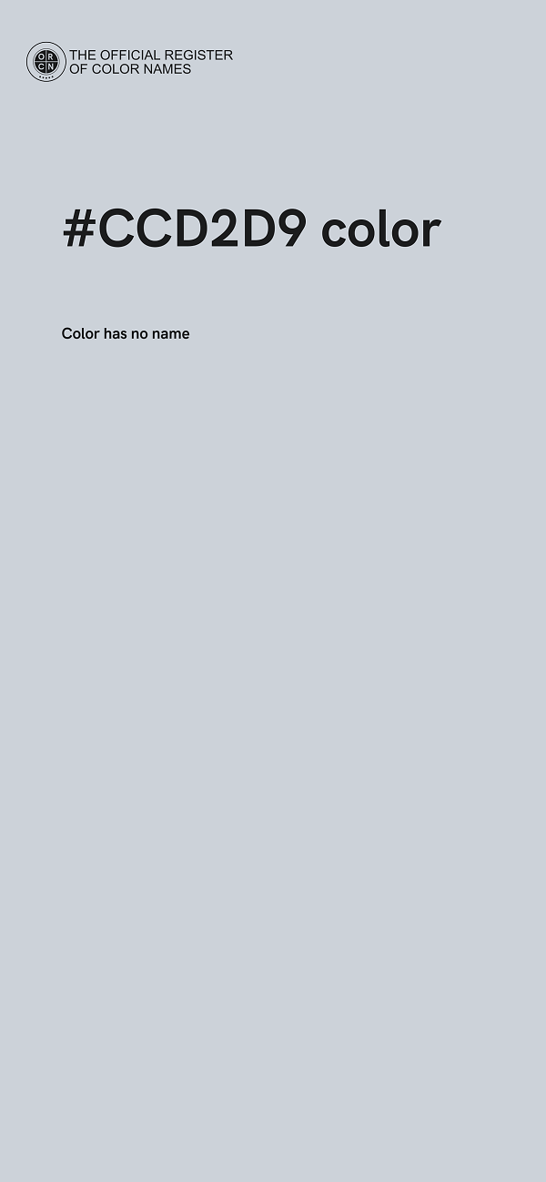 #CCD2D9 color image