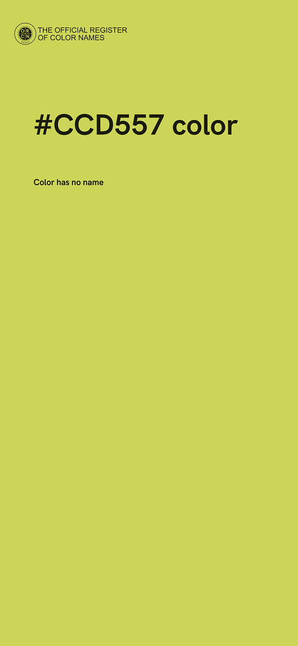 #CCD557 color image