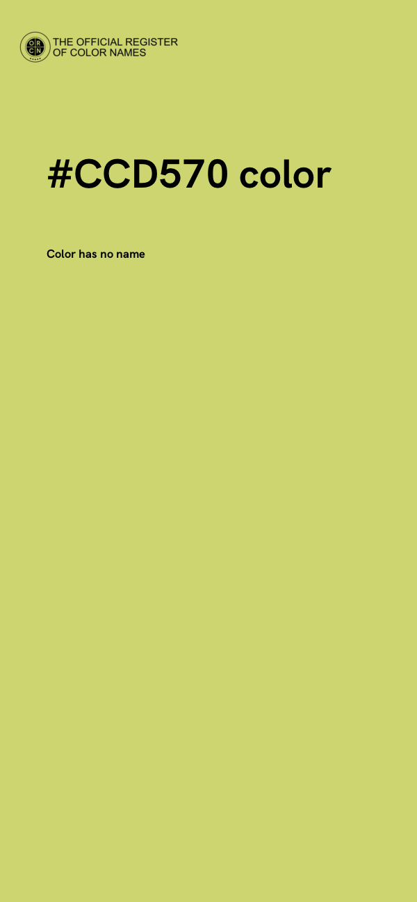 #CCD570 color image