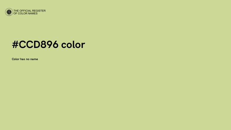 #CCD896 color image