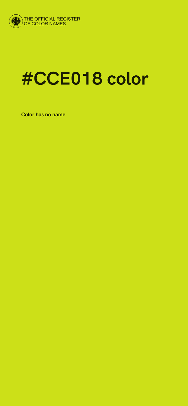 #CCE018 color image