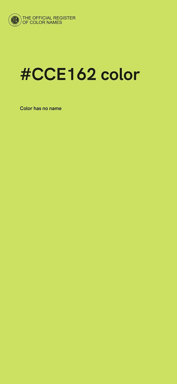 #CCE162 color image