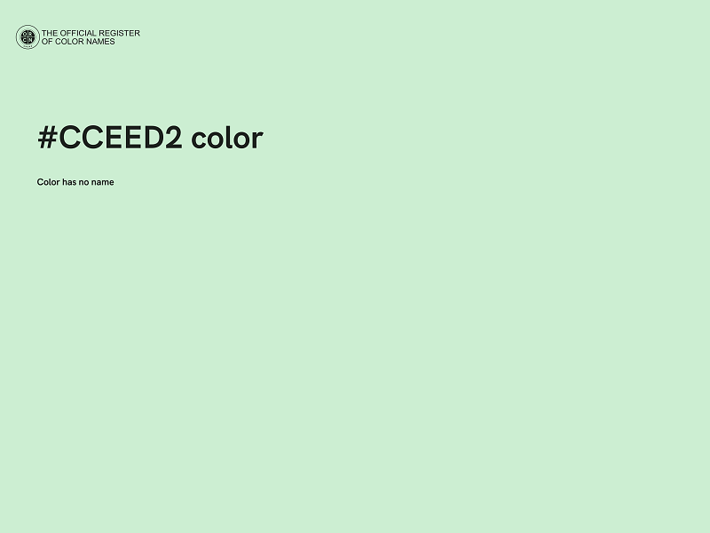 #CCEED2 color image