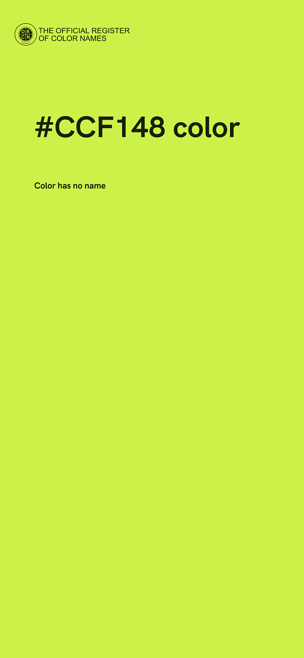 #CCF148 color image
