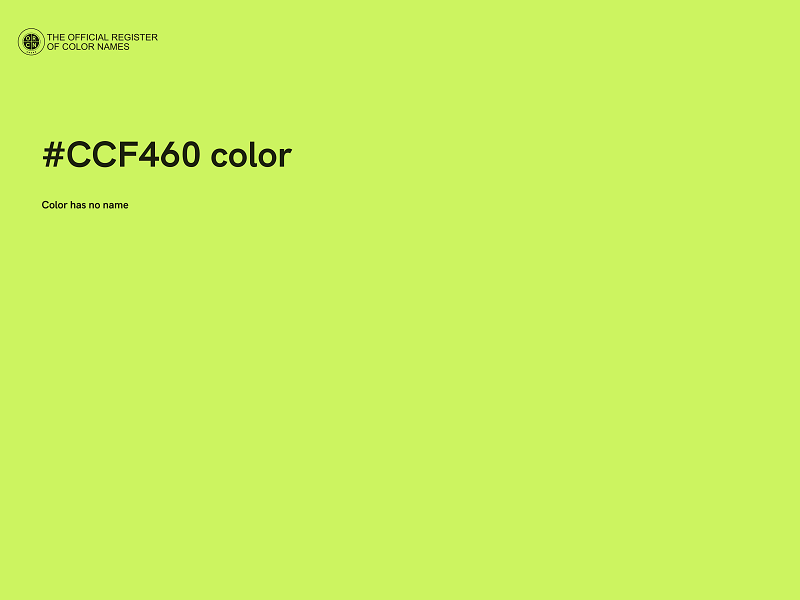 #CCF460 color image