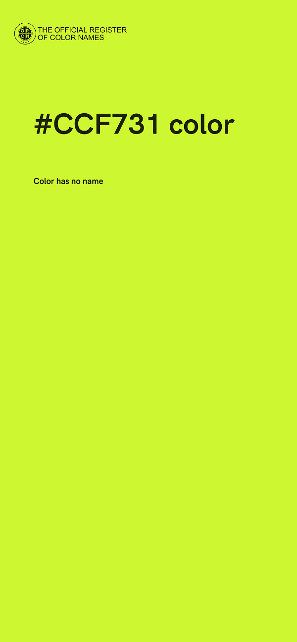 #CCF731 color image
